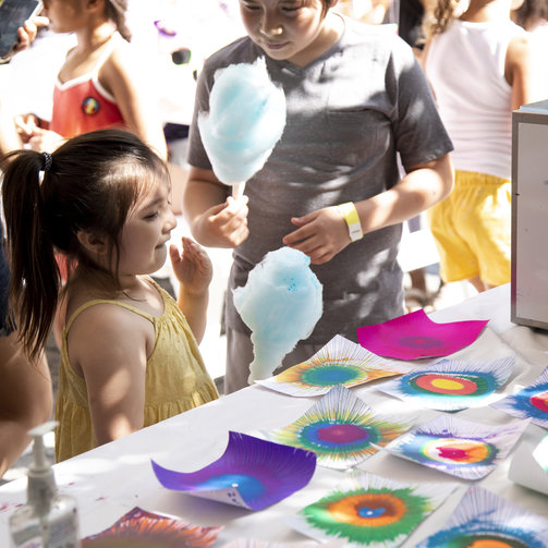 Children enjoy activities and treats at Kids Club Carnival