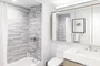 Marble Tiled Bathroom Walls, Flooring & Countertops