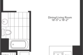 studio floor plan