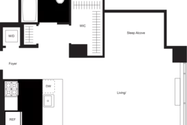 studio floor plan