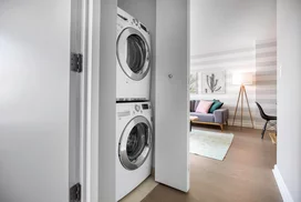 In-unit washer and dryer