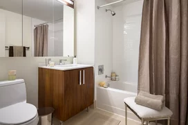 Spacious bathrooms with stunning finishes.