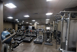 Our on-premises state-of-the-art health and fitness center includes cardio and strength equipment.