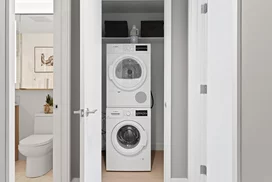 In-unit washer & dryer.