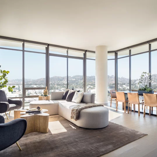 Sweeping views of Downtown L.A. and beyond